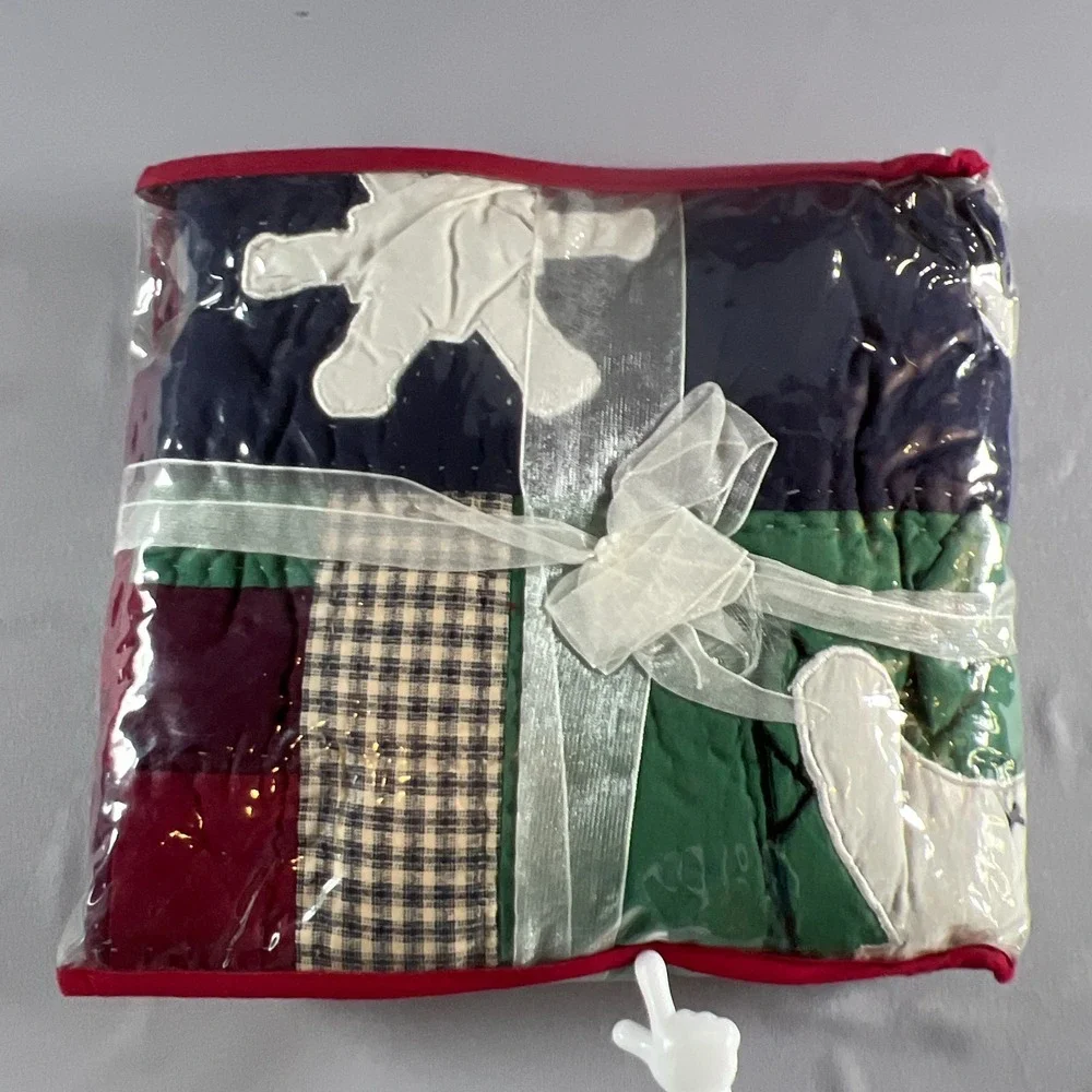 Sierra Home One Standard Sham Multicolor 100% Cotton Winter Holiday (20